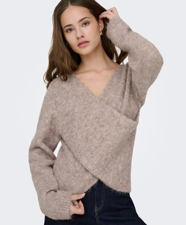 Dames trui beige