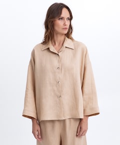 Dames blouse beige