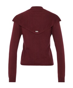 Dames vest bordeaux