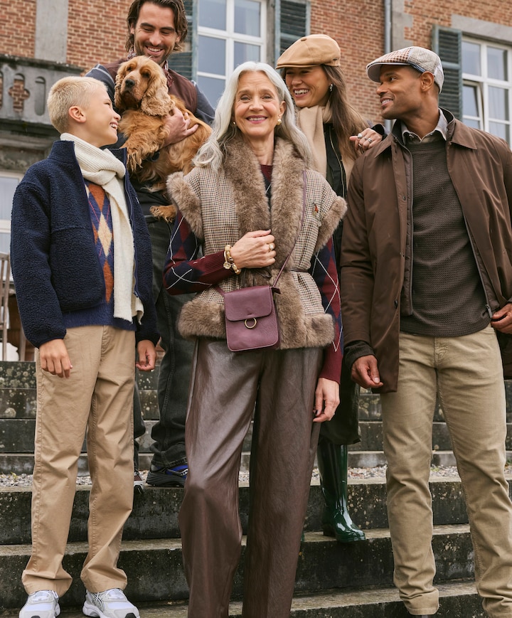 Pant dames broek bruin