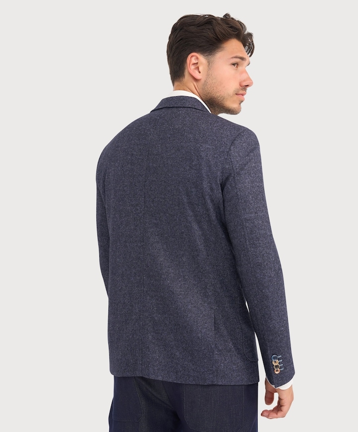 Heren colbert blauw