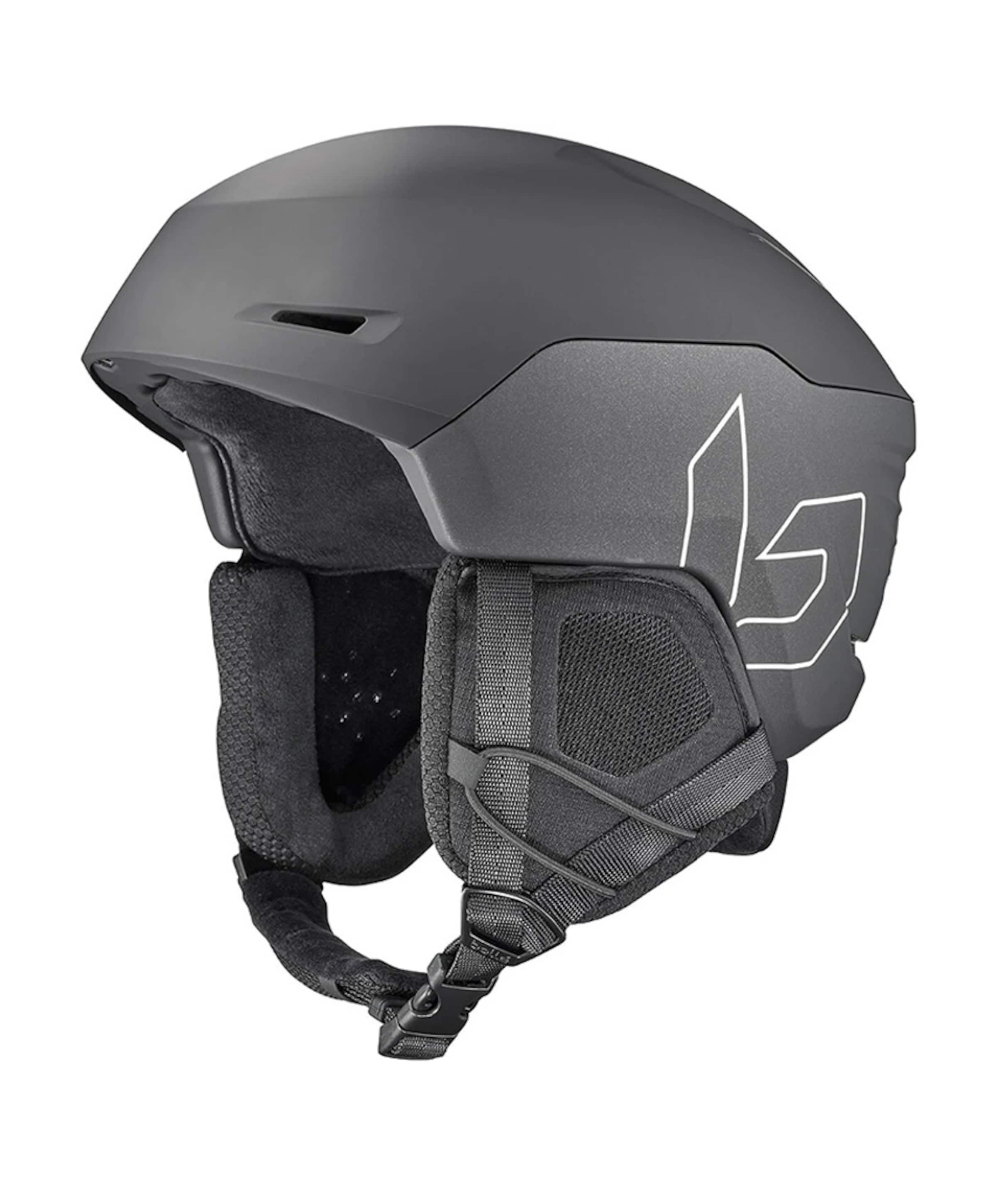 Skihelm uniseks zwart