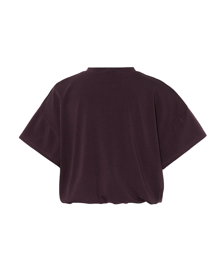 Dames T-shirt bordeaux