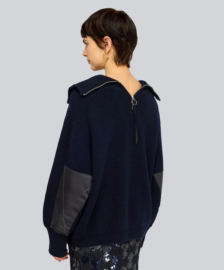 Dames sweater blauw