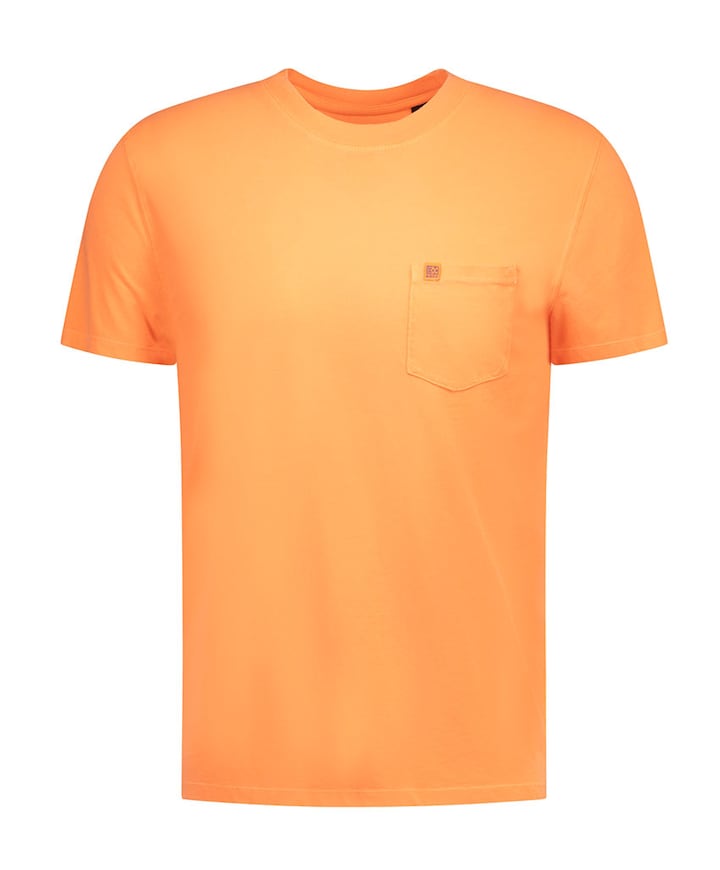 Heren T-shirt oranje