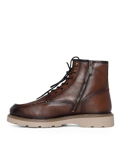 heren veterboots bruin