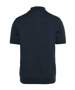 Heren polo blauw