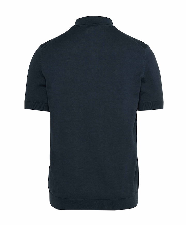 Heren polo blauw