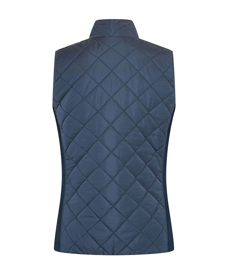 Dames bodywarmer blauw