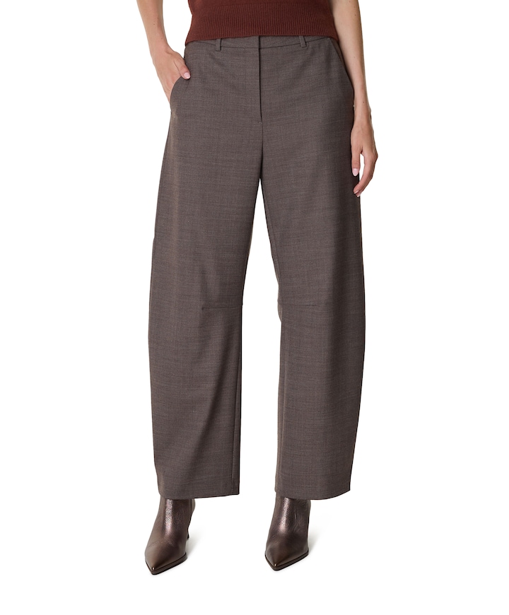 Edita dames broek bruin