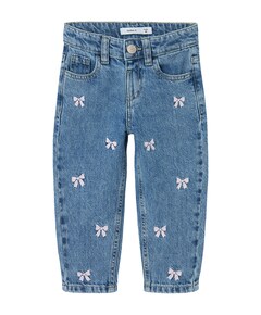NMFBELLA MOM EMB JEANS 3285-BE R jeans blauw