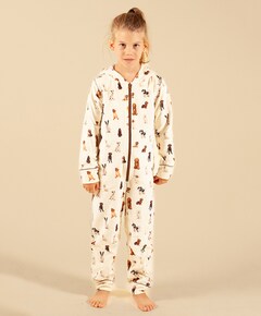 Uniseks pyjamaset  ecru