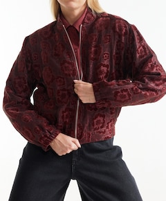 Dames jas bordeaux