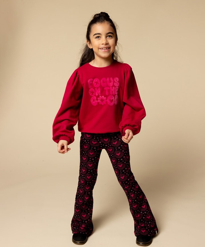 Meisjes sweater roze