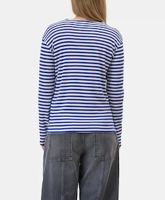 Dames longsleeve blauw