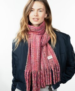 Dames sjaal roze