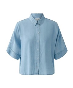 Dames blouse blauw