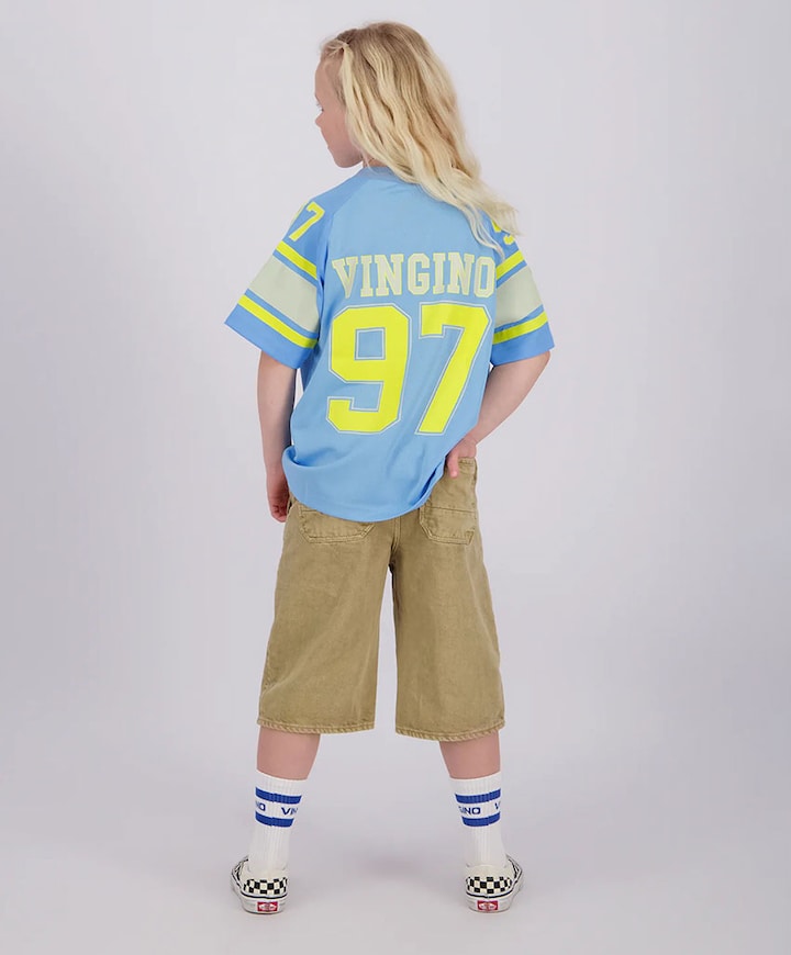 Uniseks T-shirt blauw