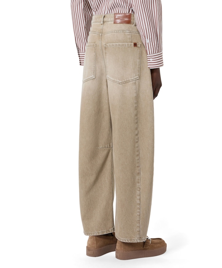 Arcadia  dames jeans beige