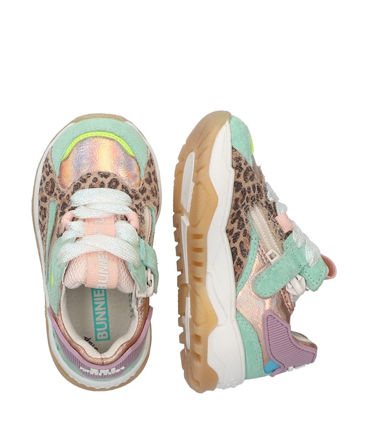 Cody Chunky meisjes sneakers groen