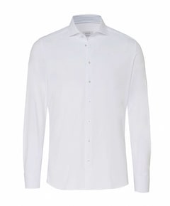 Heren overhemd lange mouw wit