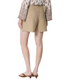 VIROSITA HW dames korte broek beige