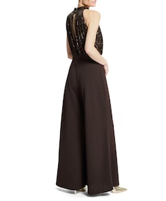dames jumpsuit bruin