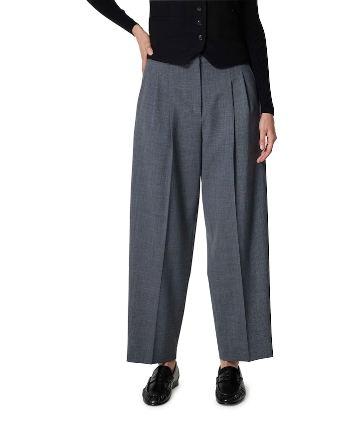 Emilie track dames broek grijs