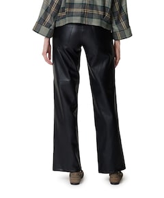 5-Pocket Straight dames broek zwart