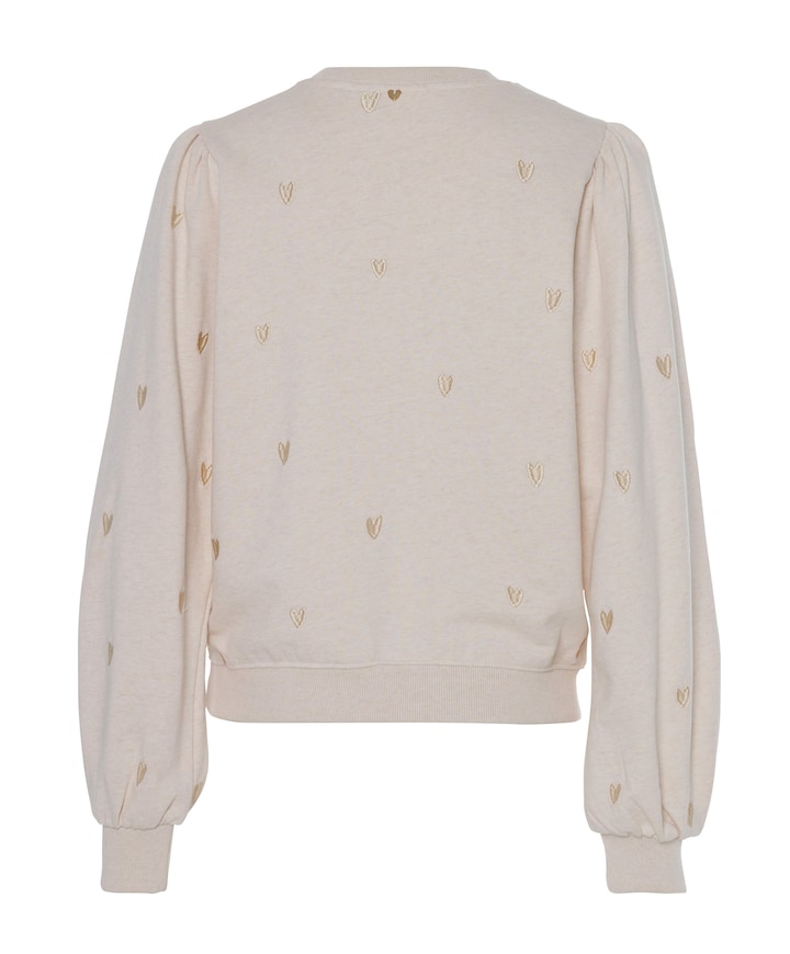 Dames sweater beige