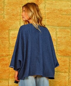 Dames vest blauw