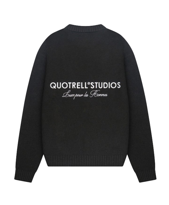 Heren sweater zwart