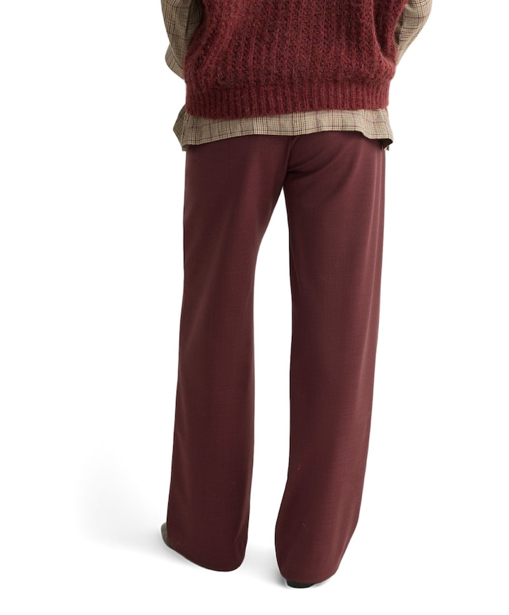 PHOCUS dames pantalon bordeaux