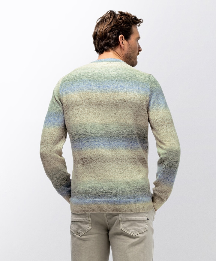 Heren trui beige