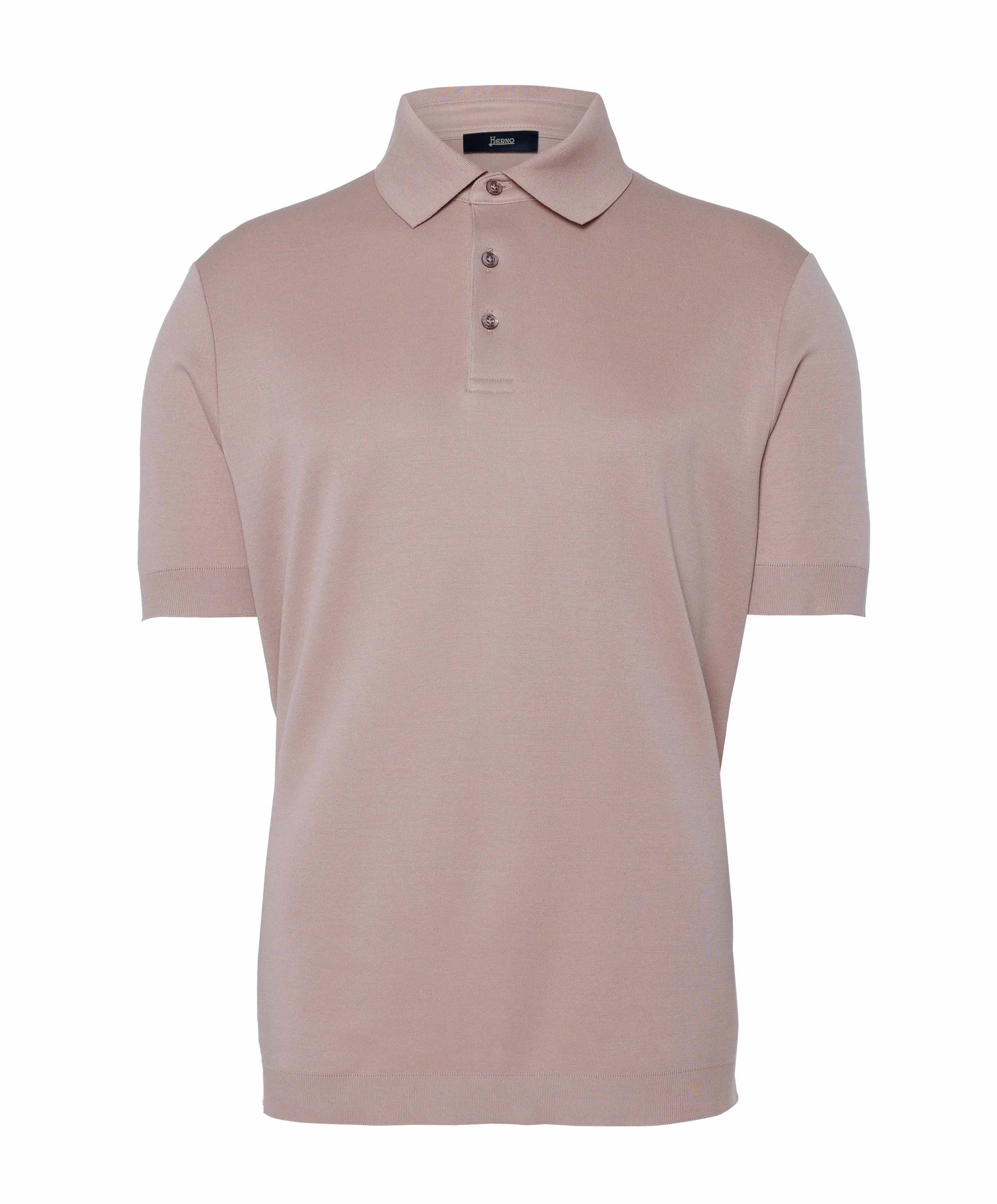 Heren polo roze
