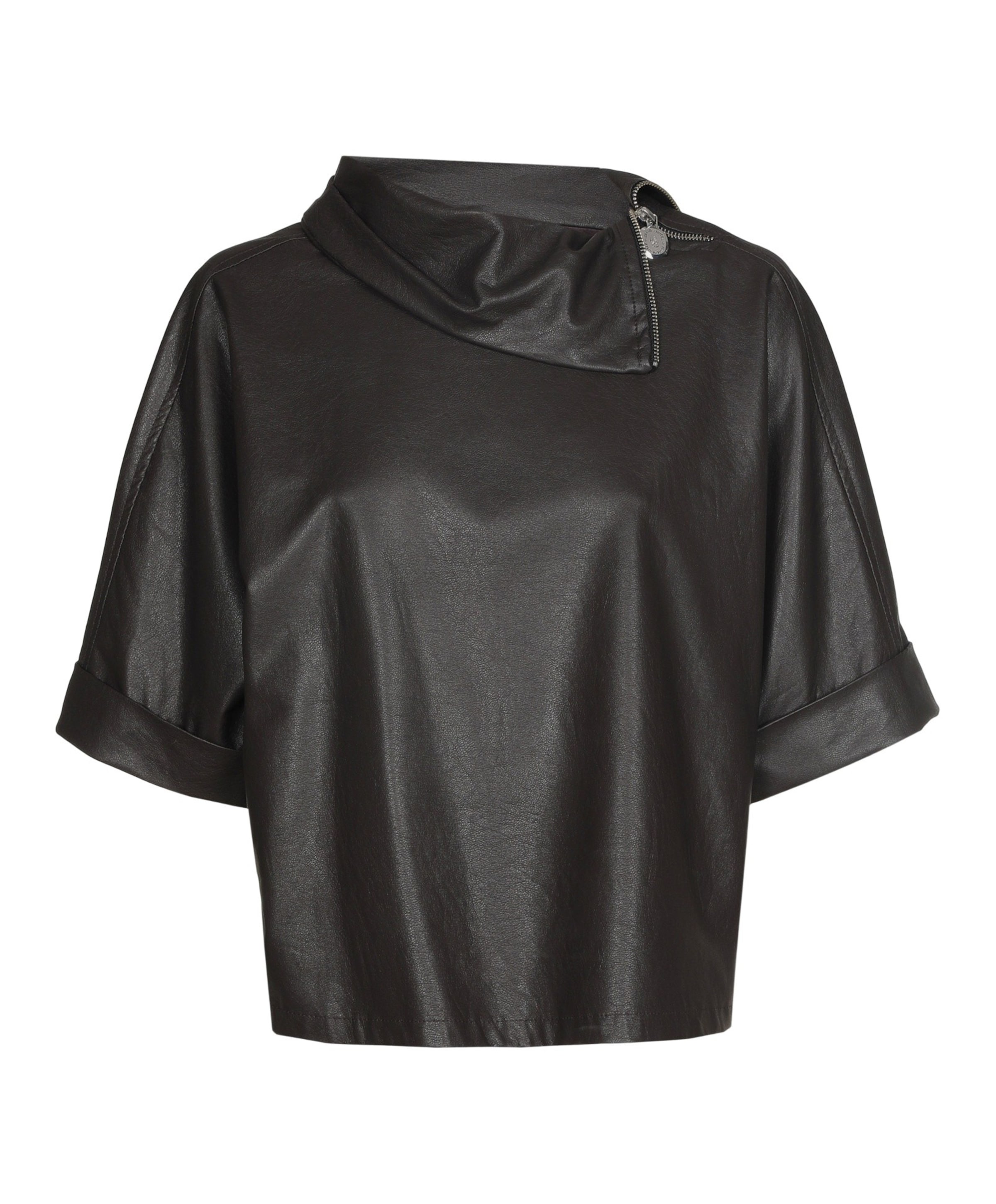 Dames top bruin