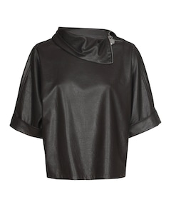 Dames top bruin