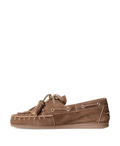 Boat loafer dames loafers bruin