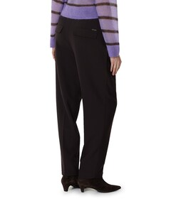 Mara Momfit Pleat dames broek bruin