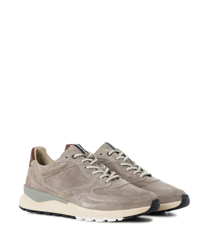 heren sneakers beige