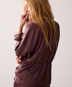 Dames blouse bruin