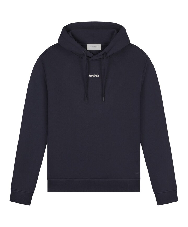 Heren sweater blauw