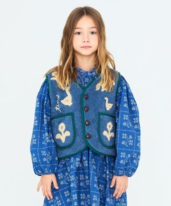 Uniseks gilet  blauw