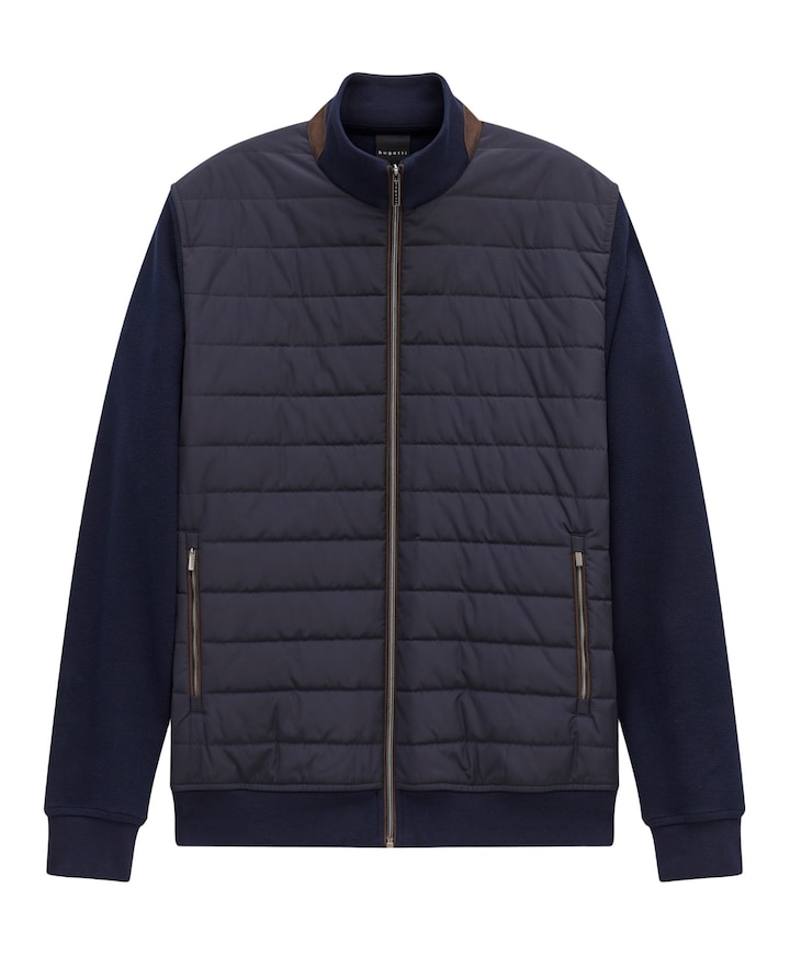 Heren vest blauw