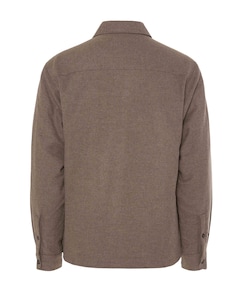 Heren overshirt bruin