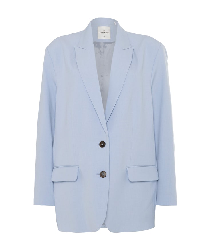Dames blazer blauw