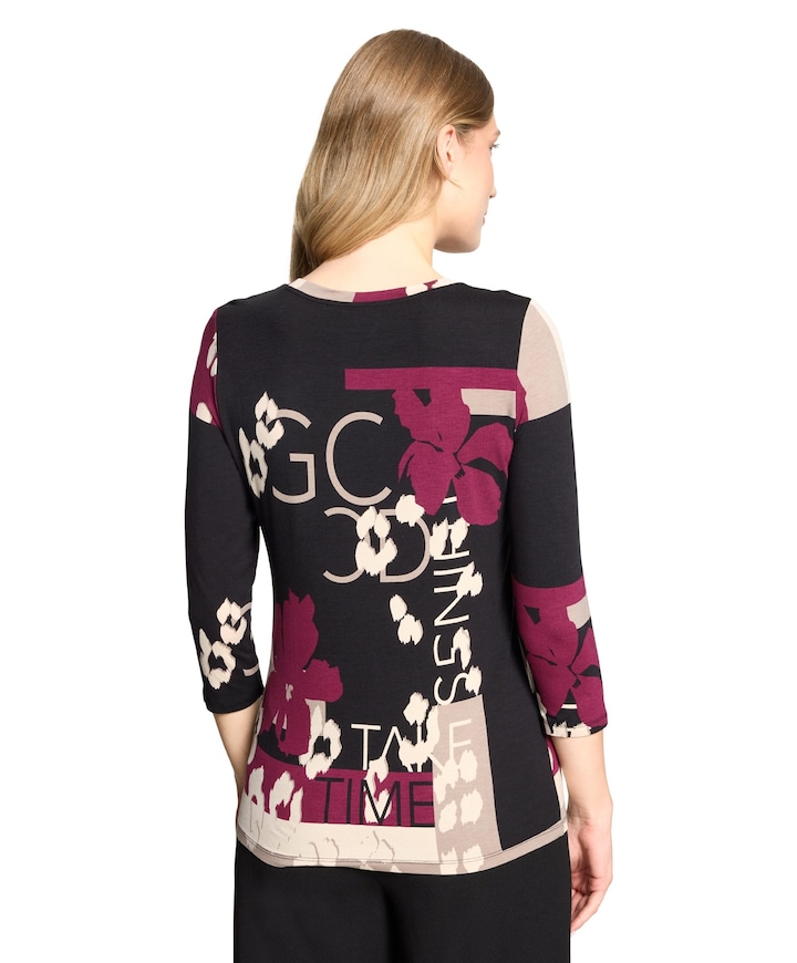 Dames longsleeve zwart