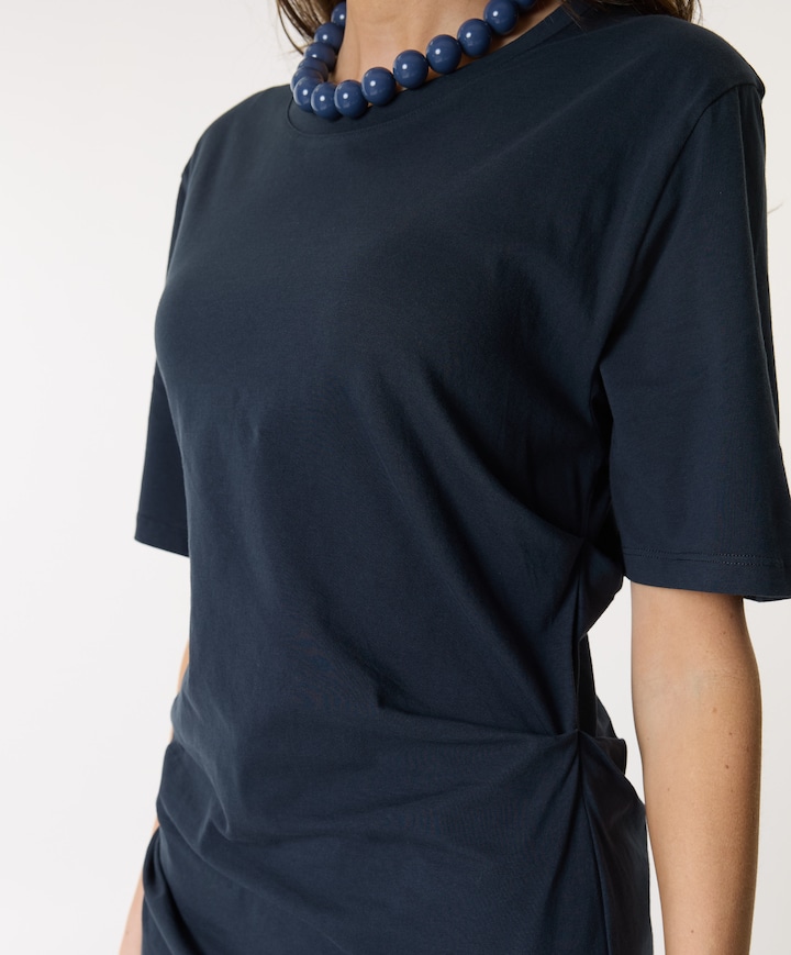 Dames jurk blauw