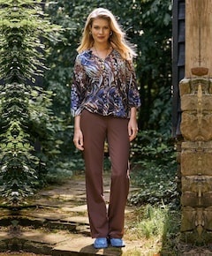 recht TRAVEL dames broek bruin