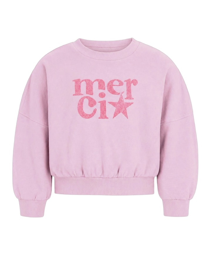 Meisjes sweater paars